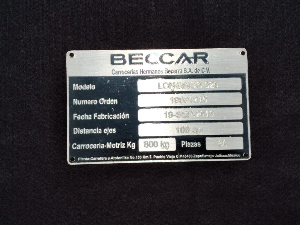 Placa de Aluminio anodizado