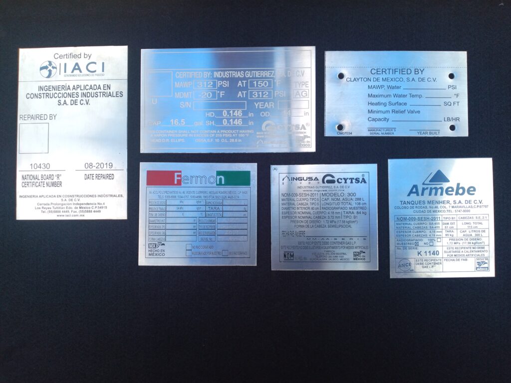 plcas grabadas_Identificacion_reciipentes_a_presion